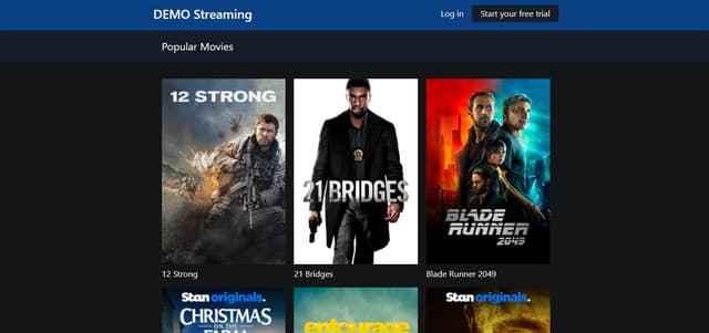 Movies and Series Streamin App